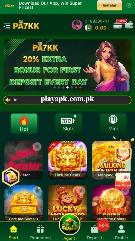 PA7KK Game