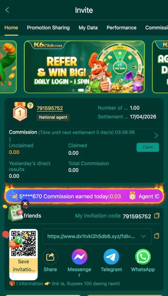 k6 game
