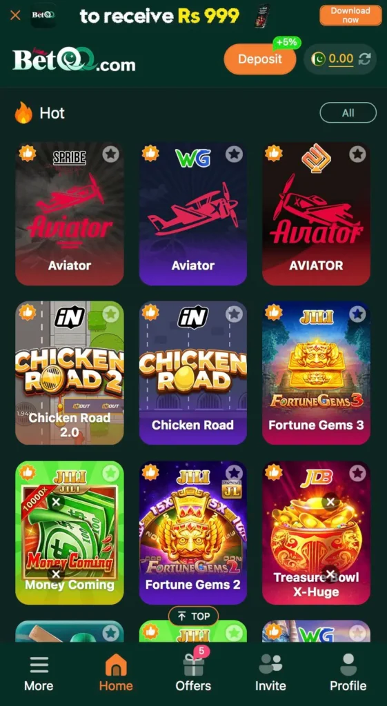 betqq game app interface
