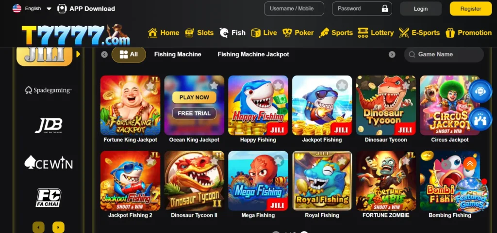 T777 game